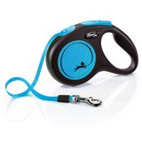 Flexi Povodac New Neon plavi, 5 m - M: do 25 kg | shoptok.hr