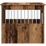 Namještaj za sanduk za pse staro drvo 55x75x65 cm izrađeno drvo | shoptok.hr