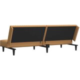  Kavč dvosed z ležiščem rjav žamet | Shoptok.si