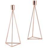 Echtwerk Set Svečnikov Modern, Barva Bakra, 2 Kos | Shoptok.si