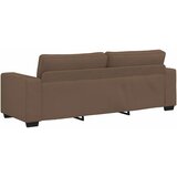  Dvodijelni set sofa s jastucima, smeđa tkanina | shoptok.hr