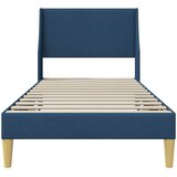  Krevetna konstrukcija Jednobojno Plava 100 x 200 cm tkanina | shoptok.hr