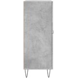  Komoda siva boja betona 69,5x34x90 cm od konstruiranog drva | shoptok.hr