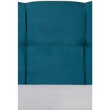 Mömax Oblazinjena Postelja Marabella Barva Petroleja, 140x200 | Shoptok.si