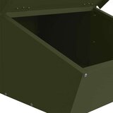 vidaXL Hranilica za svinje Maslinasto zelena 55 x 51 x 91.5 cm | shoptok.hr