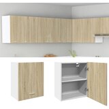 vidaXL Stenska omarica sonoma hrast 50x31x60 cm inženirski les Cene
