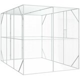 Kavez za ptice Antracit 210 x 304 x 213 cm Cinkani čelik | shoptok.hr