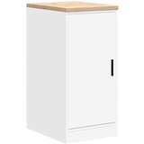 Garažni ormar za odlaganje bijeli 40x51x85 cm masivne borovine | shoptok.hr
