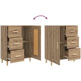  Kreveta Hrast artisan 69,5 x 34 x 90 cm Konstruirano drvo | shoptok.hr