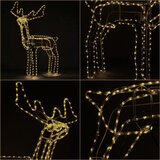  Svjetlosna dekoracija za sobu s 288 toplih bijelih LED dioda | shoptok.hr