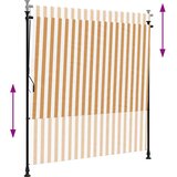  Vanjska roleta narančasto-bijela 200x270 cm od tkanine i čelika | shoptok.hr