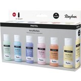 RAYHER Akrilne barve, Pastel, set 6, (20615081) | Shoptok.si