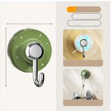 INF 3-Pack Brez Vrtanja Brezšivne Sesalne Kljuke - Odstranljive Stenske Kljuke Green, (5000072374) | Shoptok.si