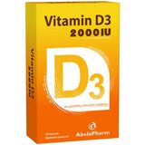 Abela pharm vitamin D3 2000 ij, 30 kapsula Cene