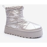 Kesi Silver women's Fionia snow boots on a massive platform | Shoptok.si