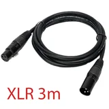 XLR kabl 3m, za miksetu, mikrofon, zvučnike