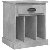 Maison Chic Nočna omarica - Nočna miza betonsko siva 43x36x50 cm, (21690526) | Shoptok.si