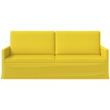 SOFA za 3 osobe Svijetlo žuta 190 x 81 x 82 cm Tkanina | shoptok.hr