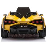  Licencirani auto na akumulator Lamborghini Sian - žuti | shoptok.hr