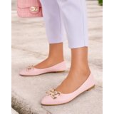 Resti Black women's ballerina flats with a tip embellishment on the toe Figgda | Shoptok.si