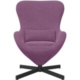  Jajolika fotelja Ljubičasta 63 x 73 x 90 cm Baršun | Shoptok.si