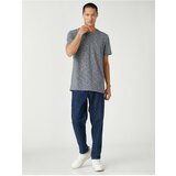 Koton T-Shirt - Navy blue - Slim fit Cene