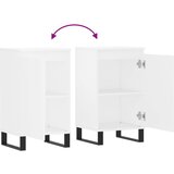  Komode 2 kom bijele 40 x 35 x 70 cm od konstruiranog drva | shoptok.hr