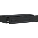 Stolna montirana na zid Crna 87 5 x 34 5 x 17 cm | shoptok.hr