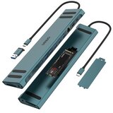  Dock stanica multifunkcionalna usb type-c 17u1 sa prikljuckom m.2 ssd (otn-9399) onten ( AD505 ) Cene