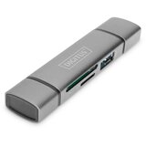 Digitus čitalec kartic USB 3.0 in TIP-C zunanji dongle DA-70886 DA-70886 | Shoptok.si