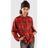 Empyre Addison Flannel Srajca red gray Cene