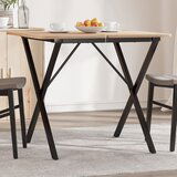 vidaXL Noge za blagovaonski stol X-oblika 70x70x73 cm lijevano željezo Cijene