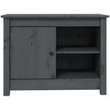 TV ormarić sivi 70 x 36,5 x 52 cm od masivne borovine | Eponuda.com