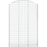  Gabionska košara s lukom 150x30x220/240 cm pocinčano željezo | shoptok.hr
