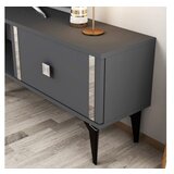 Hanah home tv polica doruk anthracite silver