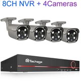 Oem Sistem nadzorne kamere, AI zaznavanje, dvosmerni avdio -8CH 4PCS 5MP KAMERA -1T Vgrajen HDD, (5000137694) | Shoptok.si