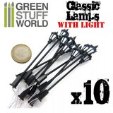 Green Stuff World plastic classic lamps 8,50cm - PACKx10 Cene