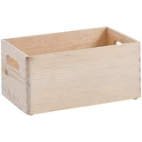 ZELLER kutija za slaganje (D x Š x V: 30 x 20 x 15 cm, S, Crnogorično drvo)