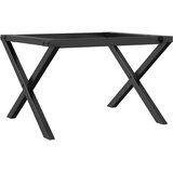  Noge za stolić za kavu s X-oblikom 50x40x38 cm čelik | shoptok.hr
