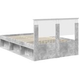  Okvir za krevet Beton 120 x 190 cm Čvrsto borovo drvo | shoptok.hr