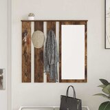  Vješalica za kapute na zidu Dimljeni hrast 84 x 10 x 80 cm | shoptok.hr