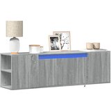  Zidni TV ormarić s LED svjetlima boja hrasta 135x31x39,5 cm | Eponuda.ba