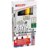  SET MARKER FLIPCHART EFFECT ZA SIGNIRANJE I SJENČANJE PK4 EDDING | Shoptok.si