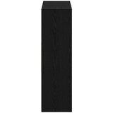 vidaXL Ormar za knjige crni hrast 97,5x29,5x100 cm konstruirano drvo | shoptok.hr