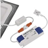  led ugradno svetlo nexxo LED/12,5W/230V 3000/3500/4000K srebrno 17x17 cm | Eponuda.com