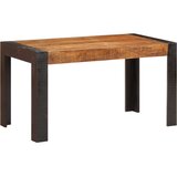  Blagovaonski stol 140x70x76 cm od masivnog grubog drva manga | shoptok.hr
