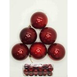 Home deco plastična kuglica za bor 8 cm, 24 KOM/SET Cijene
