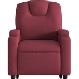  Električni naslonjač na podizanje od tkanine boja vina | shoptok.hr