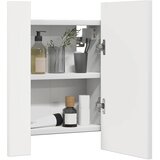  LED kupaonski ormarić s ogledalom bijeli 40x12x45 cm akrilni | shoptok.hr