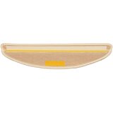  Prostirke za stepenice 15 kom 56x17x3 cm svijetlo bež poluokrugle | shoptok.hr